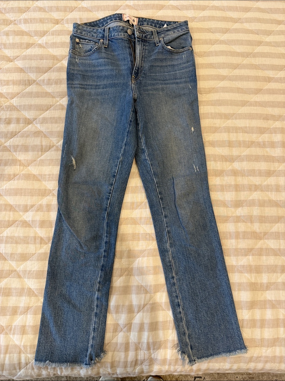 Women’s Blue Denim Jeans - Classic Straight Leg